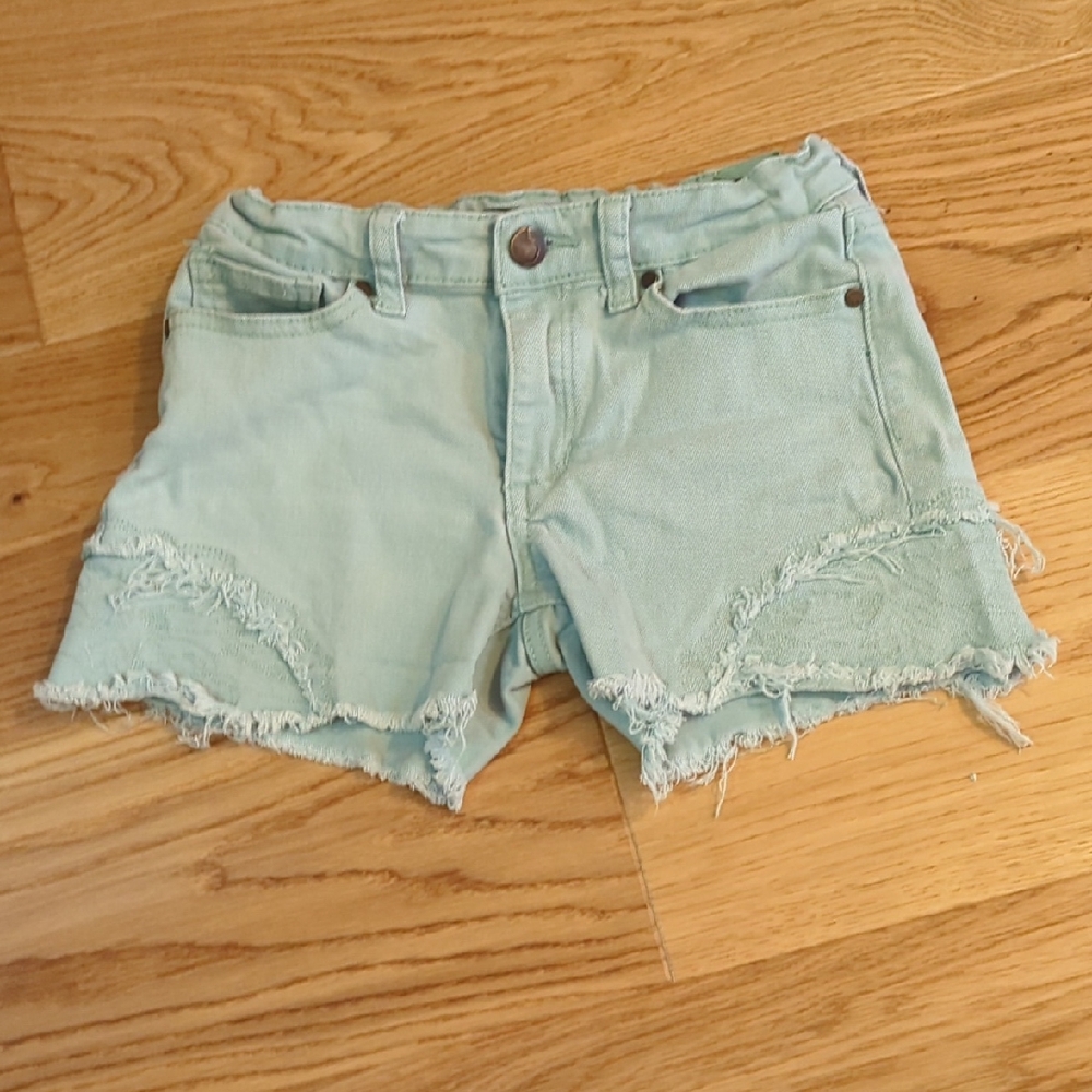 Kid's Distressed Denim Shorts